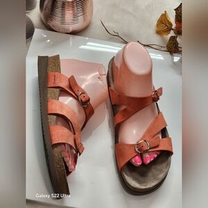 Mephisto Women's Orange Sandals